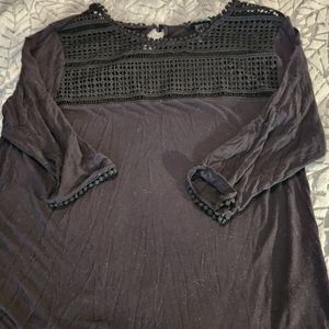 Ladies H&M 3/4 Sleeve Shirt